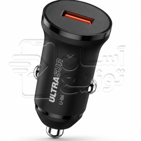 شارژر فندکی تک پورت USB اولتراسور Ultrasur مدل U-B6