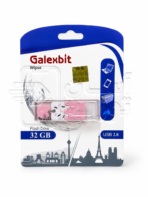 فلش مموری گلکسبیت Galexbit مدل Wiper USB 2.0 ظرفیت 32 گیگابایت