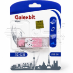 فلش مموری گلکسبیت Galexbit مدل Wiper USB 2.0 ظرفیت 32 گیگابایت