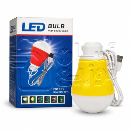 لامپ ال ای دی نشکن USB مدل LED BULB
