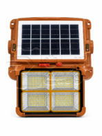 پرژکتور خورشیدی مدل سولار پنل Solar LED Light مجهز به 4 پرژکتور ترکیبی پر قدرت asantozi 4