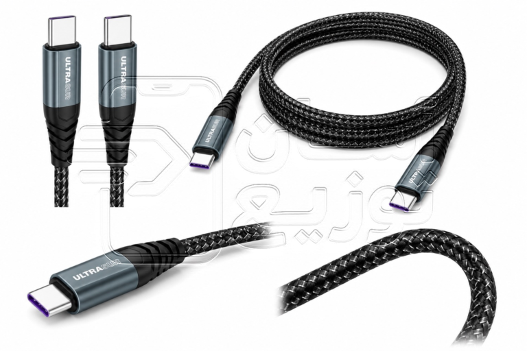 کابل شارژ تایپسی به تایپسی 2متری اولتراسور Ultrasur مدل U-C16P + www.asantoz.com