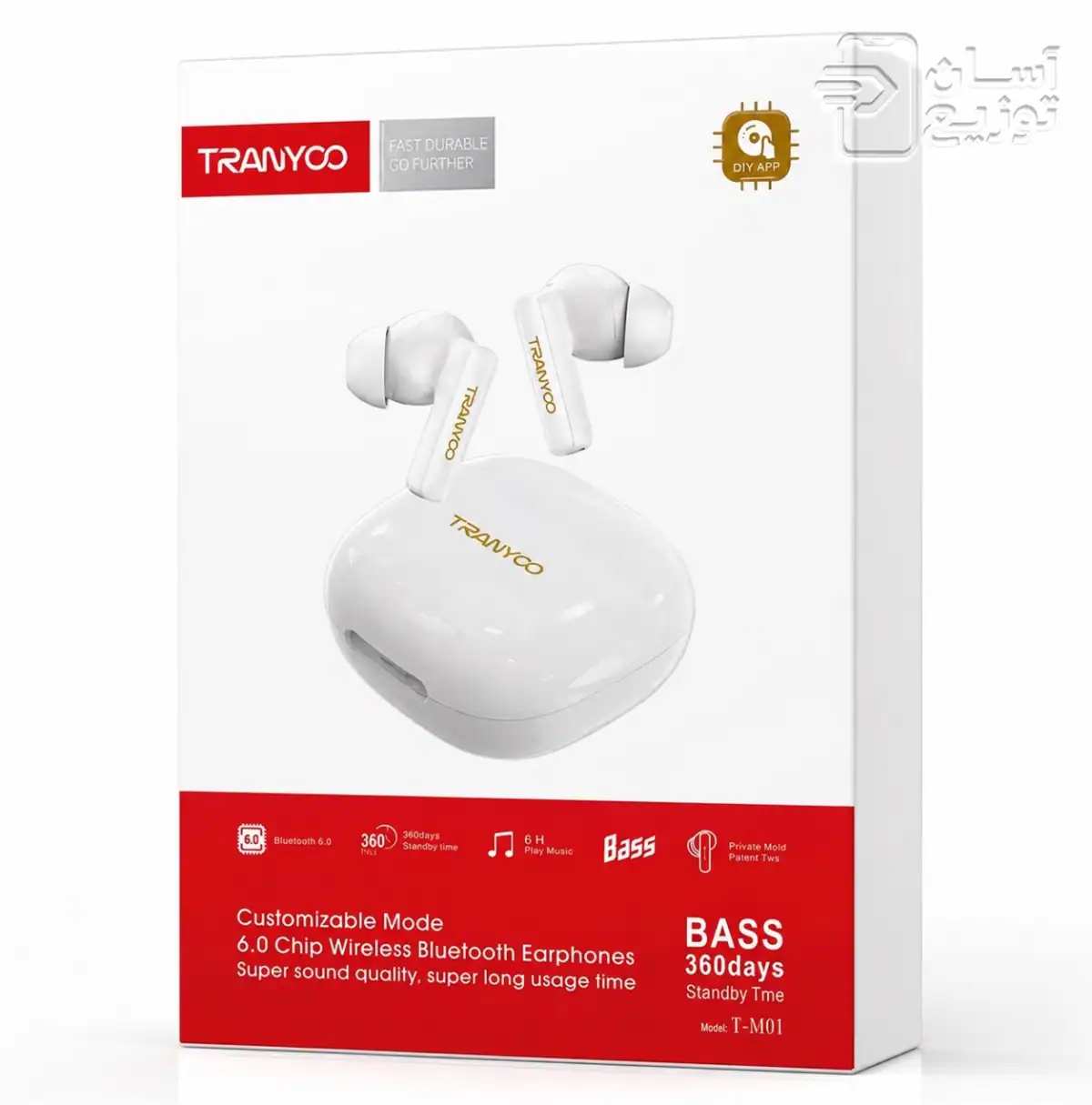 هندزفری بلوتوثی/ ایرپاد ترانیو Tranyoo مدل T-M01