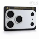 محافظ لنز دوربین یسره نگین دار آیفون 17Pro / 17 Pro Max مدل jeweled camera lens