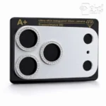 محافظ لنز دوربین یسره نگین دار آیفون 17Pro / 17 Pro Max مدل jeweled camera lens