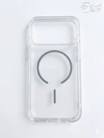 کاور شفاف مگسیف آیفون 17پرومکس مدل magnetic clear case در 6 رنگ : طوسی . مشکی . سفید. آبی روشن . صورتی روشن . نارنجی
