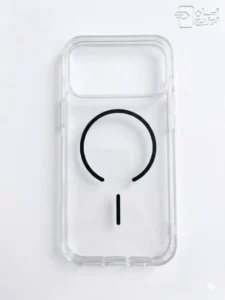 کاور شفاف مگسیف آیفون 17پرومکس مدل magnetic clear case در 6 رنگ : طوسی . مشکی . سفید. آبی روشن . صورتی روشن . نارنجی
