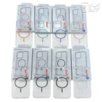 کاور شفاف مگسیف آیفون 17پرو مدل magnetic clear case در 6 رنگ : طوسی . مشکی . سفید. آبی روشن . صورتی روشن . نارنجی