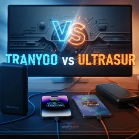 مقایسه فنی پاوربانک های ترانیو tranyoo و پاوربانک های اولتراسور ultrasur