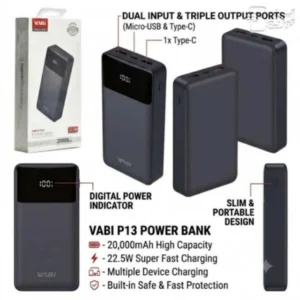 پاوربانک وابی VABi مدل P13 ظرفیت 20000