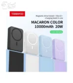 پاوربانک وایرلس ترانیو مدل T-F25 ظرفیت 10000 میلی‌آمپر ساعت- 20W