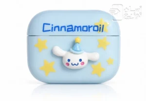 کاور ایرپاد 2پرو اپل مدل animation vibes انیمشن وایبز طرح Cinnamoroil + حلقه فنری آویز