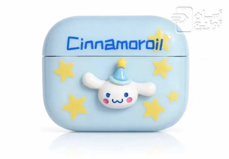 کاور ایرپاد 2پرو اپل مدل animation vibes انیمشن وایبز طرح Cinnamoroil + حلقه فنری آویز