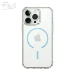 کاور شفاف مگسیف آیفون 15 مدل magnetic clear case مگسیف نازک