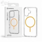 کاور شفاف مگسیف آیفون 16 مدل magnetic clear case