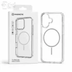 کاور شفاف مگسیف آیفون 16 مدل magnetic clear case