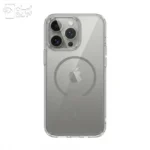کاور شفاف مگسیف آیفون 14پرومکس مدل magnetic clear case مگسیف نازک
