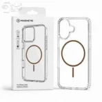 کاور شفاف مگسیف آیفون 16 مدل magnetic clear case