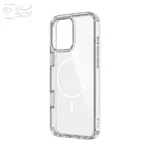 کاور شفاف مگسیف آیفون 15 مدل magnetic clear case مگسیف نازک