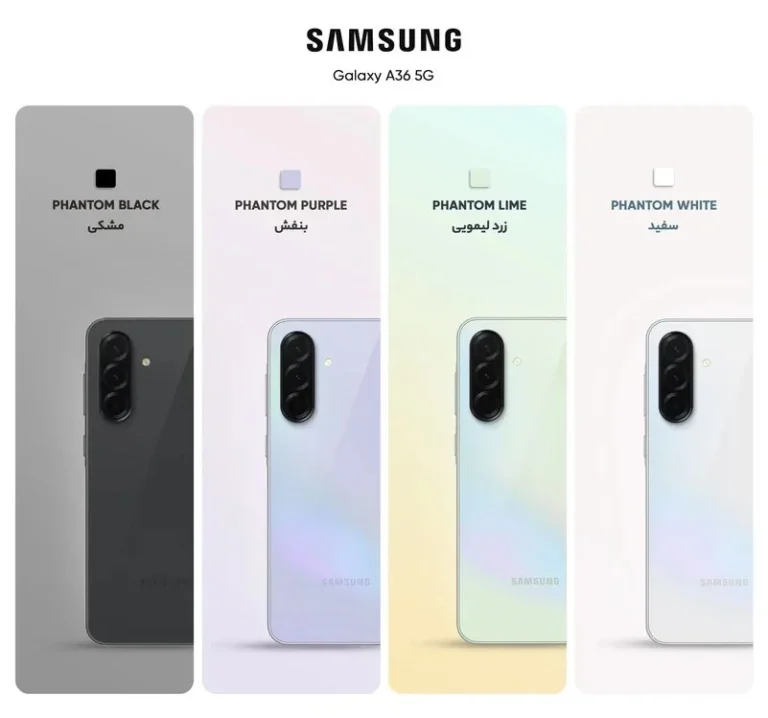 گوشی موبایل سامسونگ مدل Galaxy A36 دو سیم کارت (پک ویتنام)