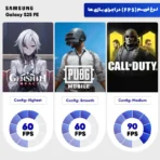 گوشی موبایل سامسونگ مدل Galaxy S25 FE دو سیم کارت 256 گیگابایت رم 8 گیگابایت (پک ویتنام)