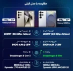 گوشی موبایل سامسونگ مدل Galaxy S25 Ultra دو سیم کارت 256