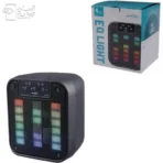اسپیکر بلوتوثی گریت نایس مدل greatnice GTS-1840 دارای نمایشگر اکولایزر RGB