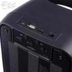 اسپیکر بلوتوثی گریت نایس مدل greatnice GTS-1840 دارای نمایشگر اکولایزر RGB