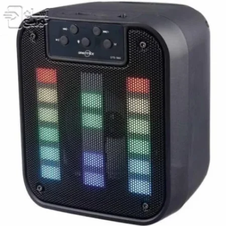 اسپیکر بلوتوثی گریت نایس مدل greatnice GTS-1840 دارای نمایشگر اکولایزر RGB
