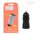 شارژر فندکی دنمن مدل DZ10 دارای 2پورت USB و TYPE-C فست شارژ