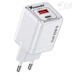 شارژر دیواری 25 وات فست شارژ 2 پورت یوسوندا مدل yosonda Y-G30