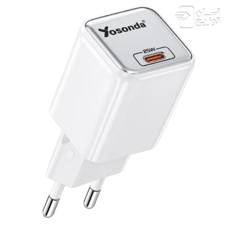 شارژر دیواری 25وات فست شارژ یوسوندا مدل Y-G28