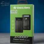 پاوربانک خورشیدی LISA-GARY مدل PB501S ظرفیت 20000