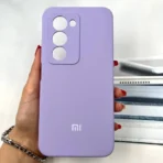 قاب سیلیکونی گوشی شیائومی مدل REDMI 15 رنگ یاسی