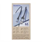 پشت جعبه کابل شارژ USB به Type-C یوسوندا مدل Y-D24C فست شارژ 6 آمپر