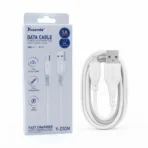 کابل شارژ USB به MICRO یوسوندا مدل Y-D10M فست شارژ در کنار جعبه