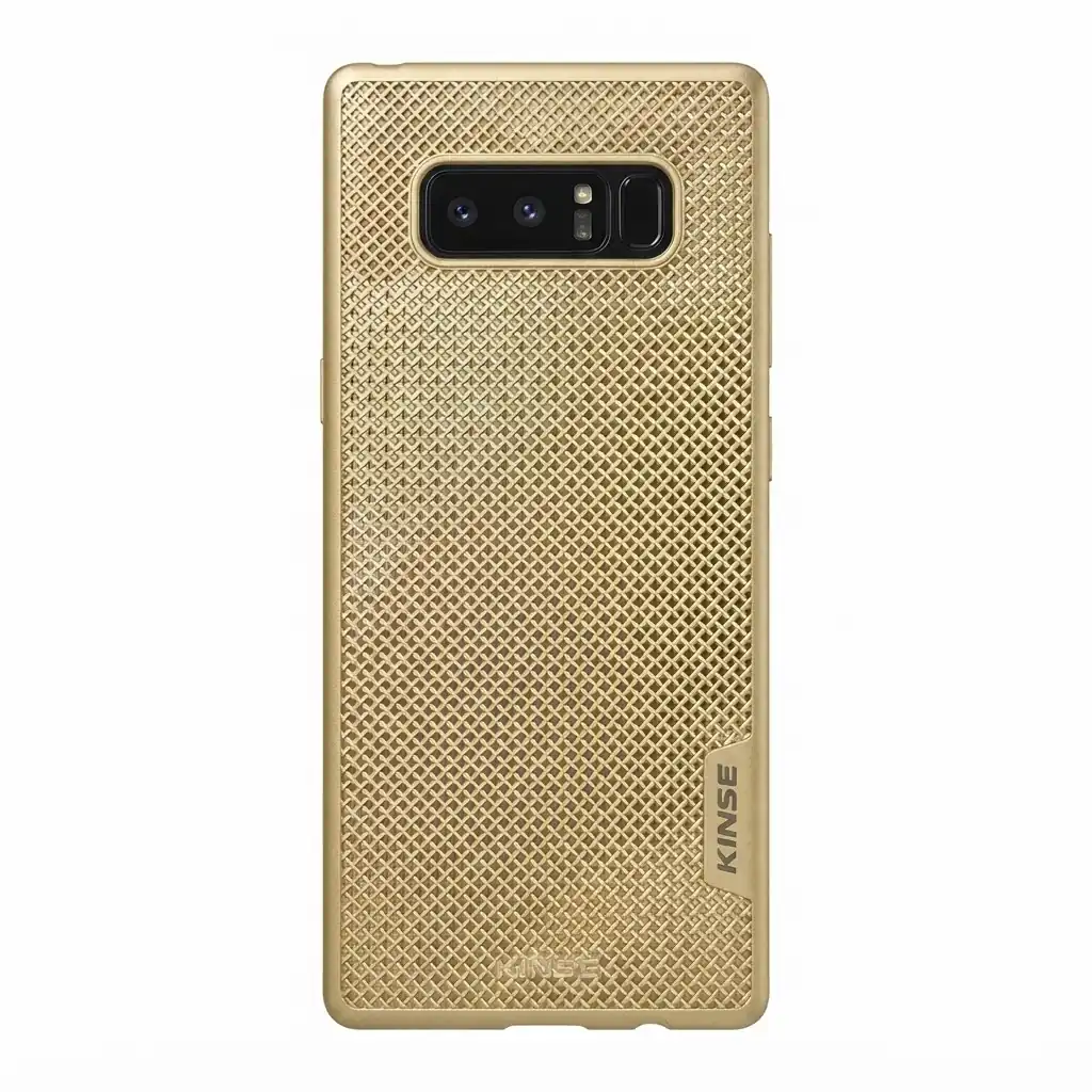 کاور kinse مدل توری مناسب برای سامسونگ note8 رنگ طلایی کاور kinse مدل توری مناسب برای سامسونگ note8 رنگ طلایی