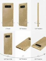 کاور kinse مدل توری مناسب برای سامسونگ note8 زاویه 36 درجه