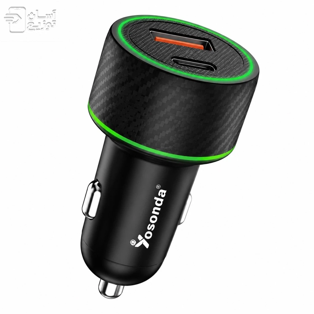 شارژر فندکی 48وات یوسوندا مدل Y-C04