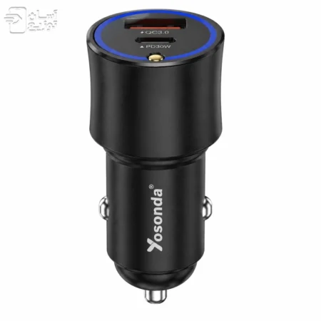 شارژر فندکی 50وات یوسوندا مدل Y-C10