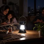 چراغ کمپینک خورشیدی مدل SL-004 طرح فانوس