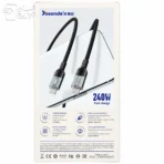 پشت جعبه کابل شارژ دوسر تایپسی یوسوندا مدل Y-D25